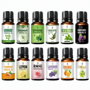 12pc Skin Care Blend For Massage Facial Hair Skin Care