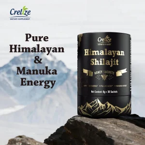 AHETE Shilajit Honey Sticks Shilajit 400mg & Saffron 2mg Per Stick Energy & Mood Balance